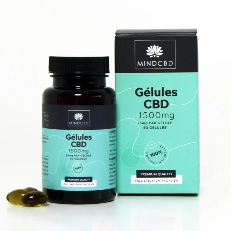 Gélules CBD Premium Full Spectrum