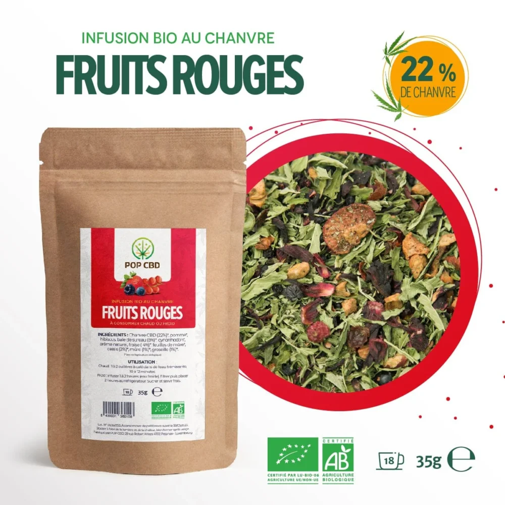 fruits rouges cbd infusion