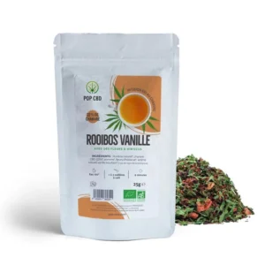 Infusion CBD Rooibos Vanille et Hibiscus