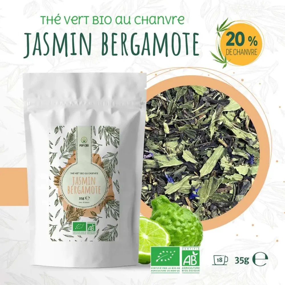 jasmin cbd thé