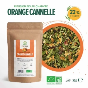 Infusion orange cannelle cbd