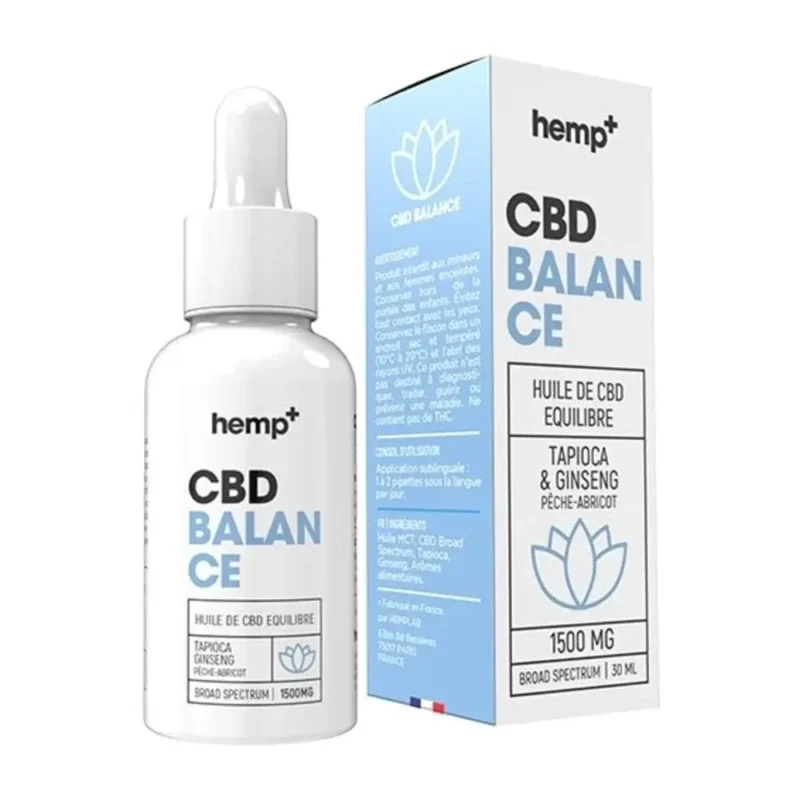 Huile CBD Concentration sans THC