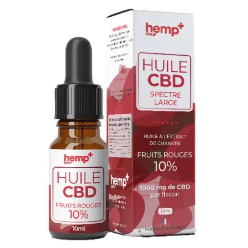 Huile CBD Fruits Rouges sans THC