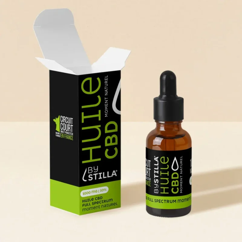 Huile CBD Gout Chanvre Bystilla Full Spectrum