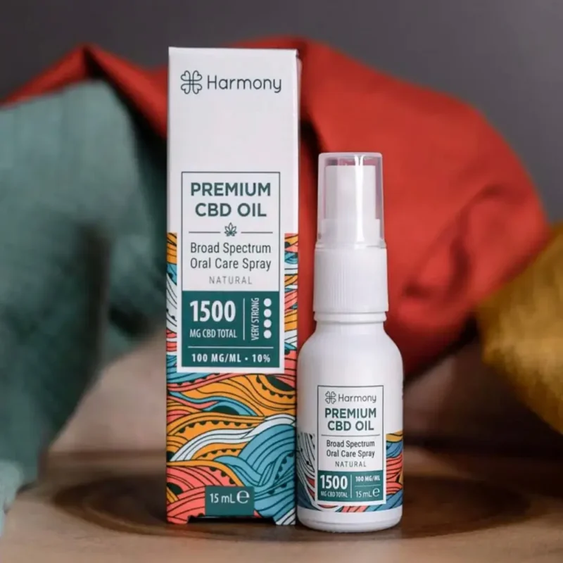 Huile CBD en spray goût Chanvre