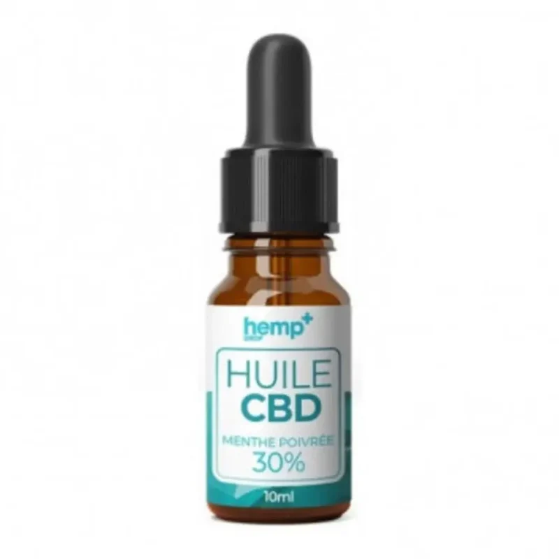 Huile CBD Menthe Poivrée, sans THC (10ml) – Image 2