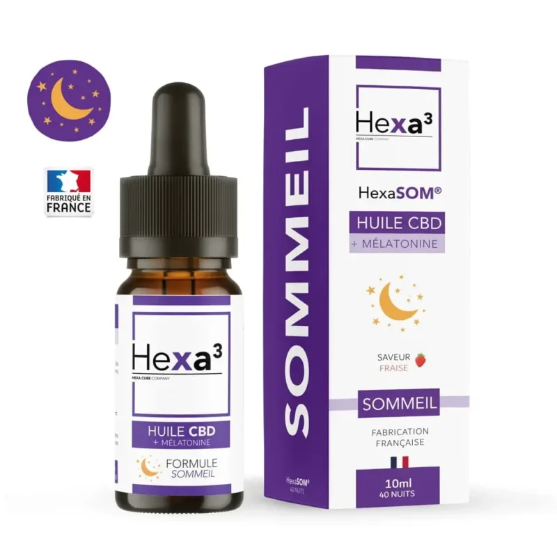 Huile CBD Sommeil Hexasom