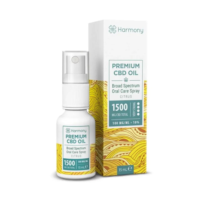 Huile CBD spray, Goût Citron