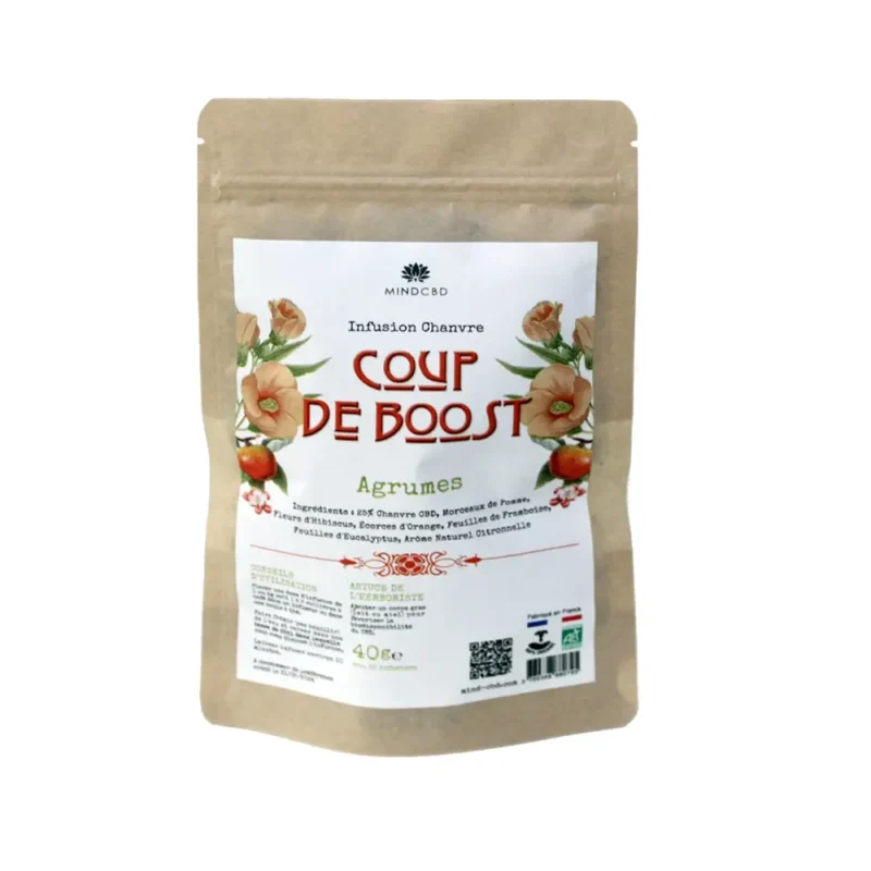 Infusion CBD Agrumes Boost