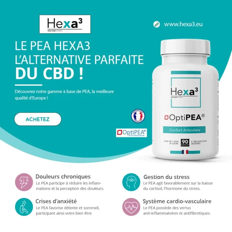 Gélules Opti PEA, Douleurs Chroniques