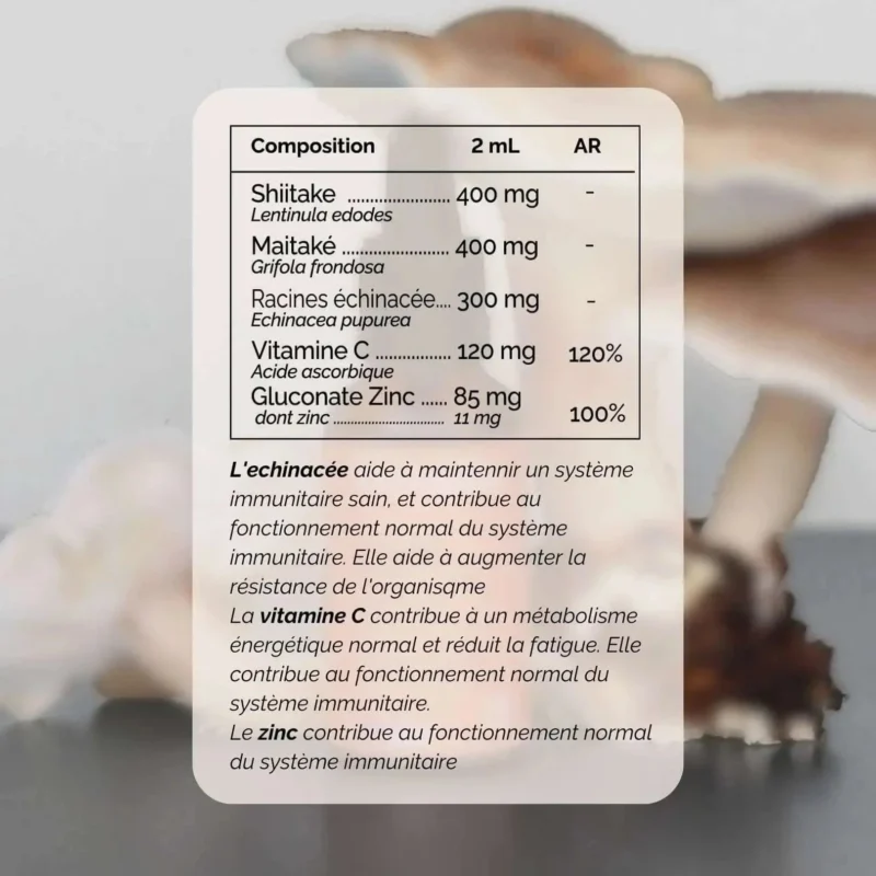huile champignon